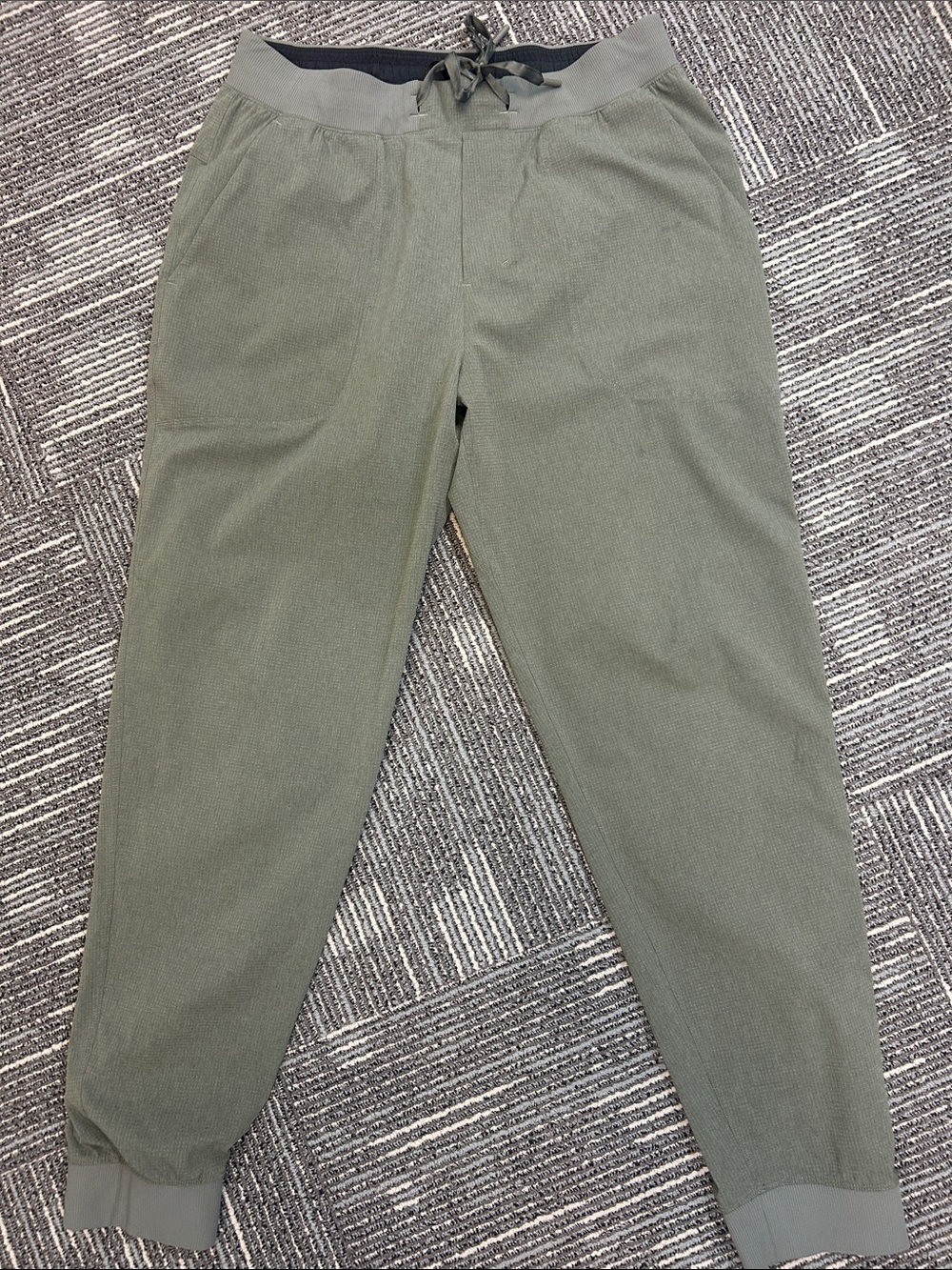 lululemon athletica Olive Green Stretch Joggers